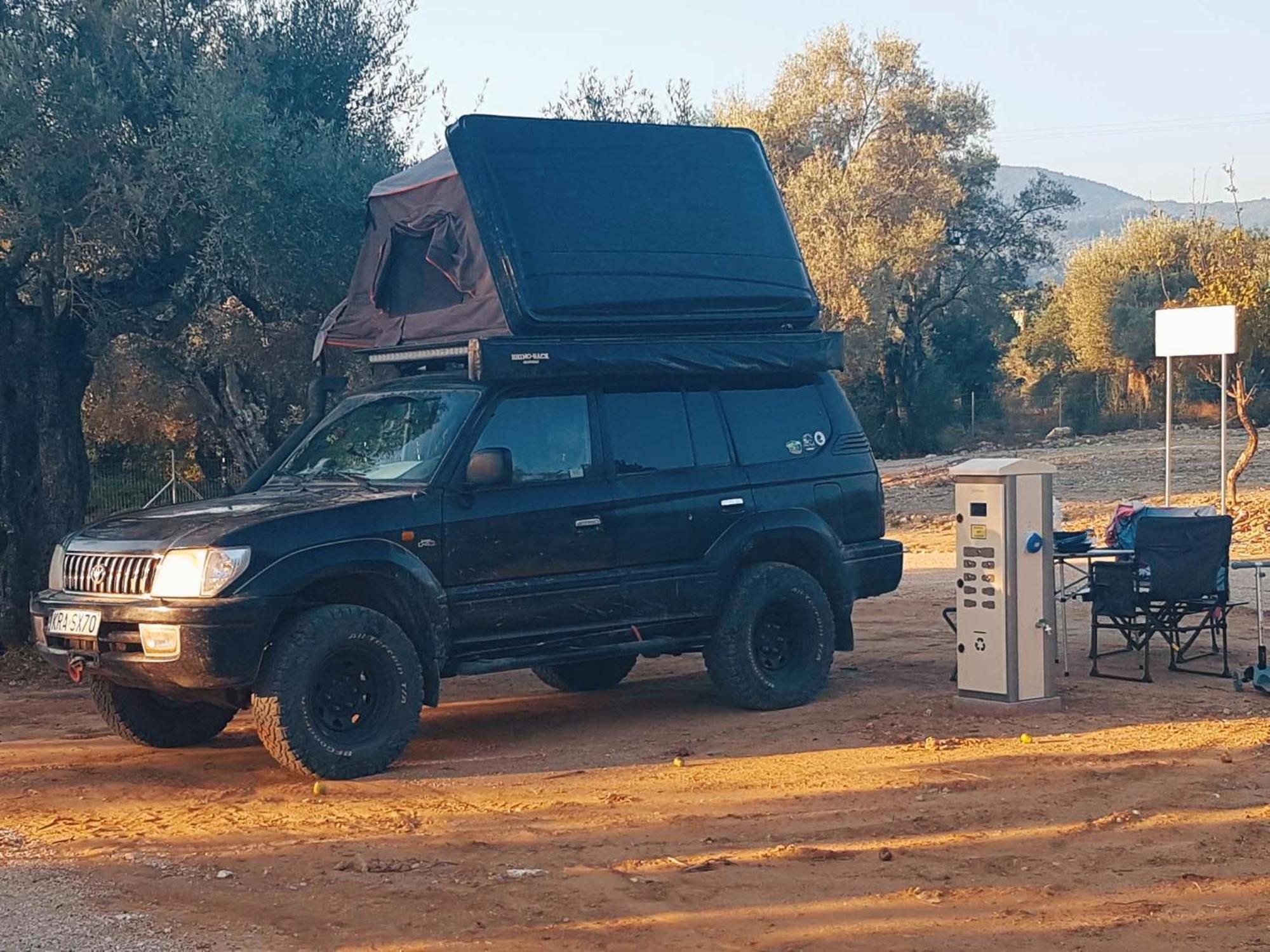 Nirikos Camping Spasmeni Vrisi Kültér fotó