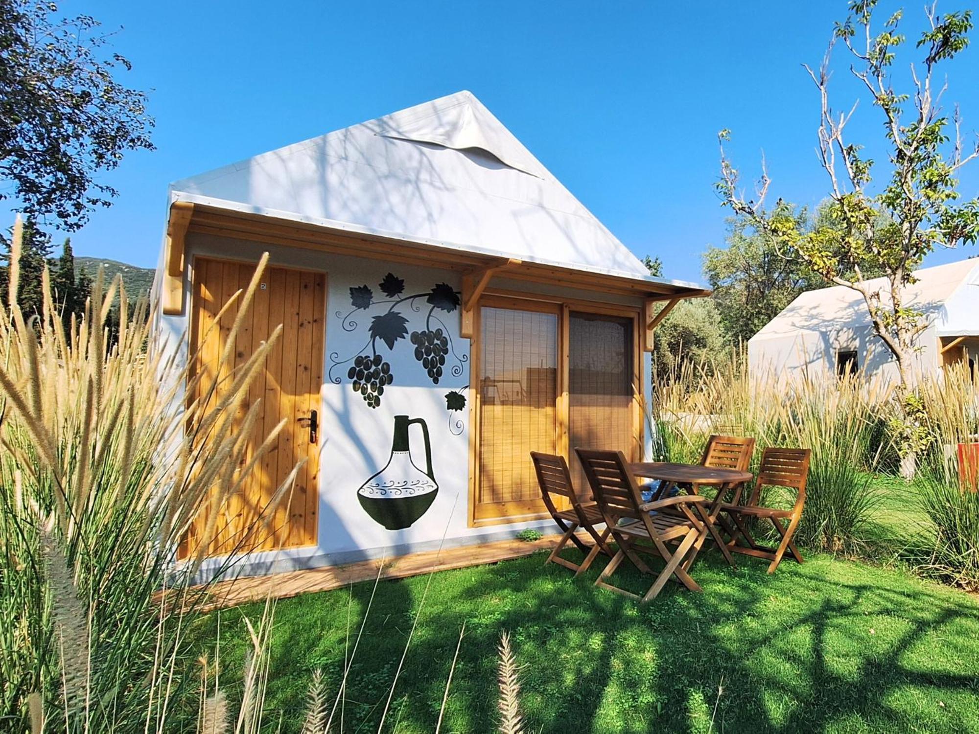 Nirikos Camping Spasmeni Vrisi Kültér fotó