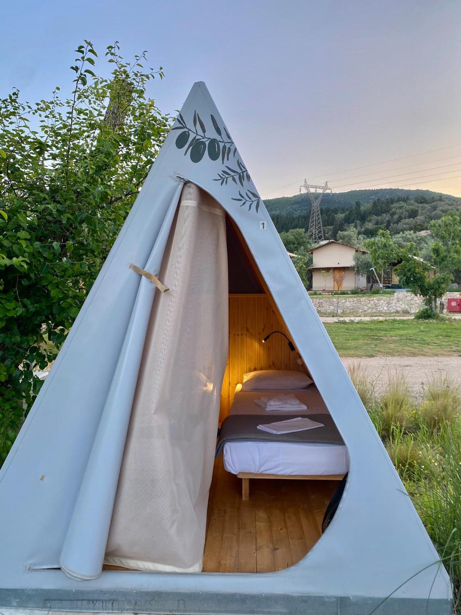 Nirikos Camping Spasmeni Vrisi Kültér fotó