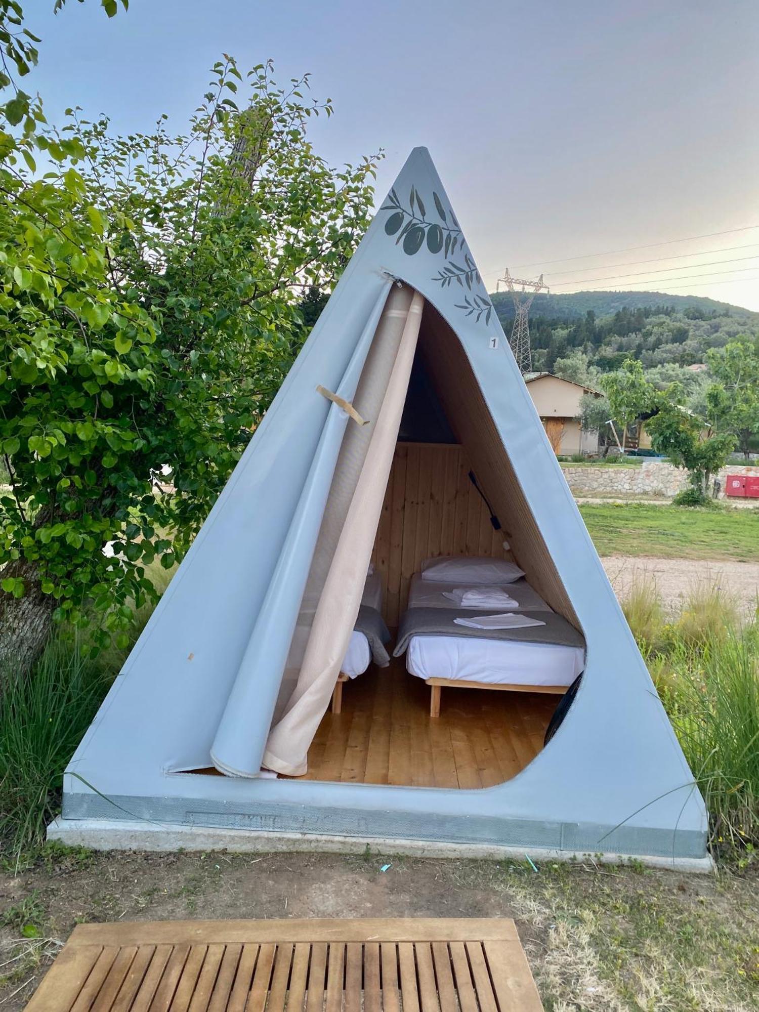 Nirikos Camping Spasmeni Vrisi Kültér fotó