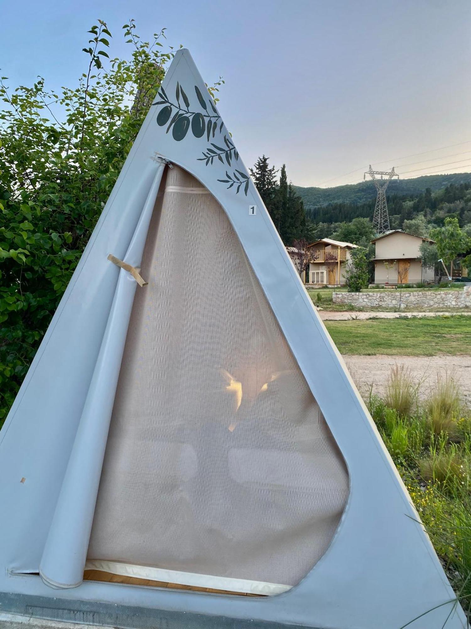 Nirikos Camping Spasmeni Vrisi Kültér fotó